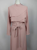 EK5192 Damen Kleid von Cinarözkan, altrosa, Gr. 400