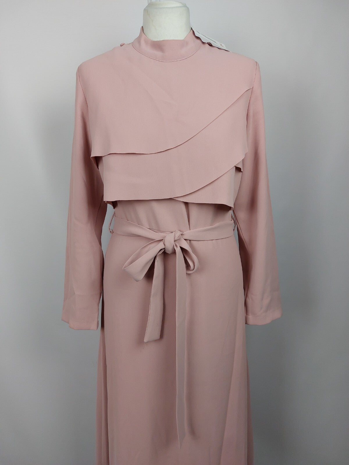 EK5192 Damen Kleid von Cinarözkan, altrosa, Gr. 400