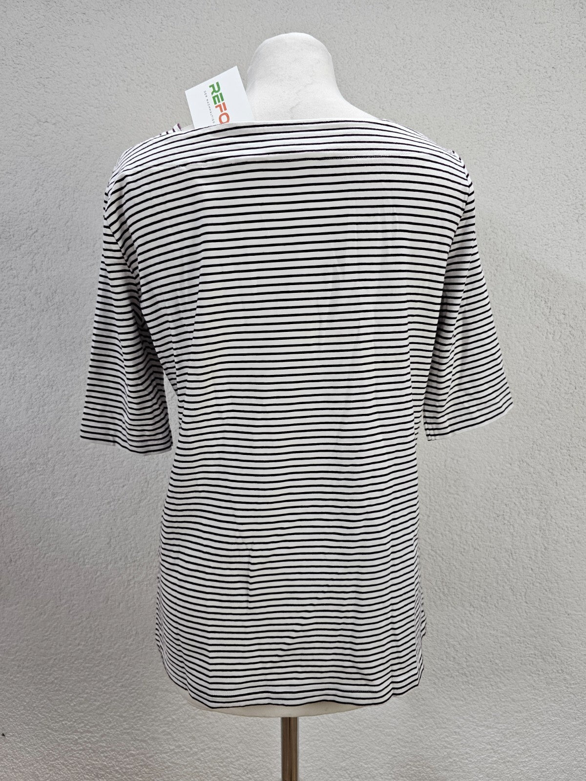EK5762 Damen Shirt von Essentials, braun/weiß gestreift, Gr. 38/404