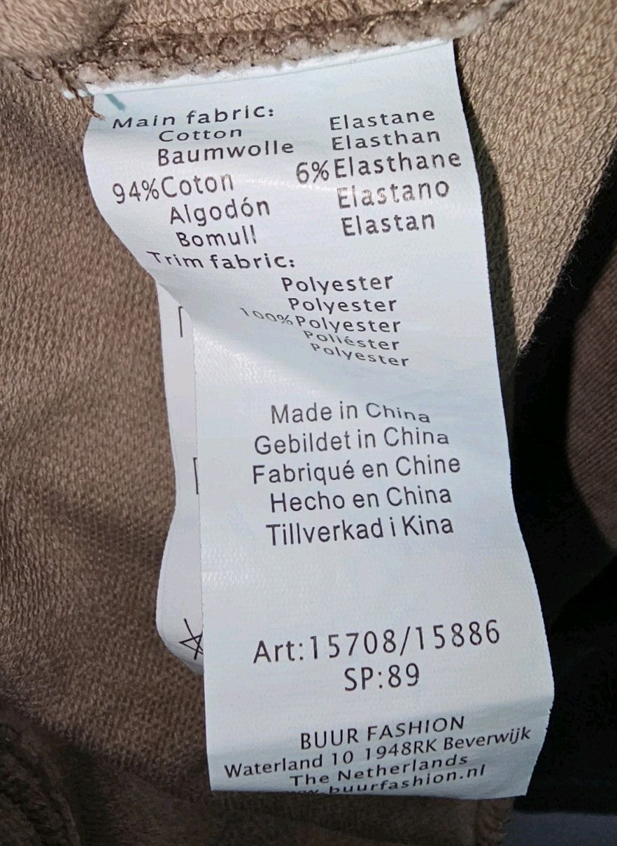 EK10489 Damen Strickjacke von Yest, braun, Gr.M5