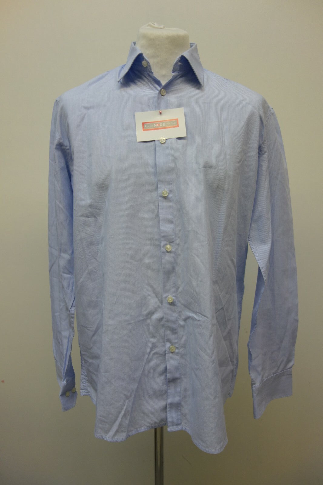 EK0409 Herren Hemd von Einhorn, blau, Gr. 430