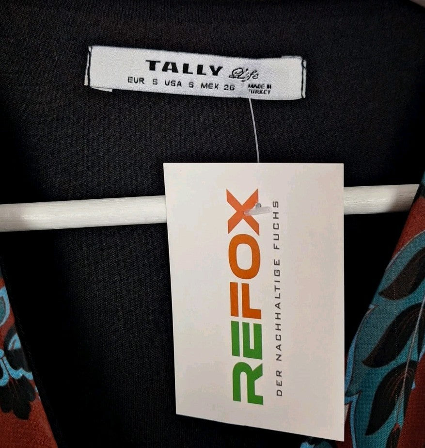 EK8762 Damenkleid Tally Gr.S Braun1