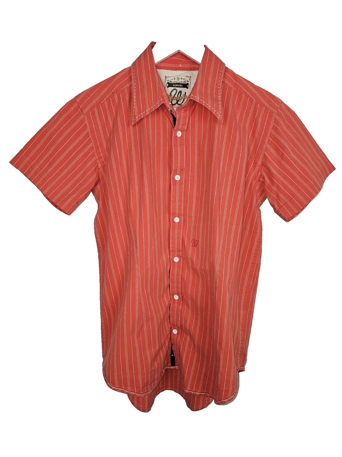 EK7011 Herren Hemd von Wrangler, rot, Gr.M0