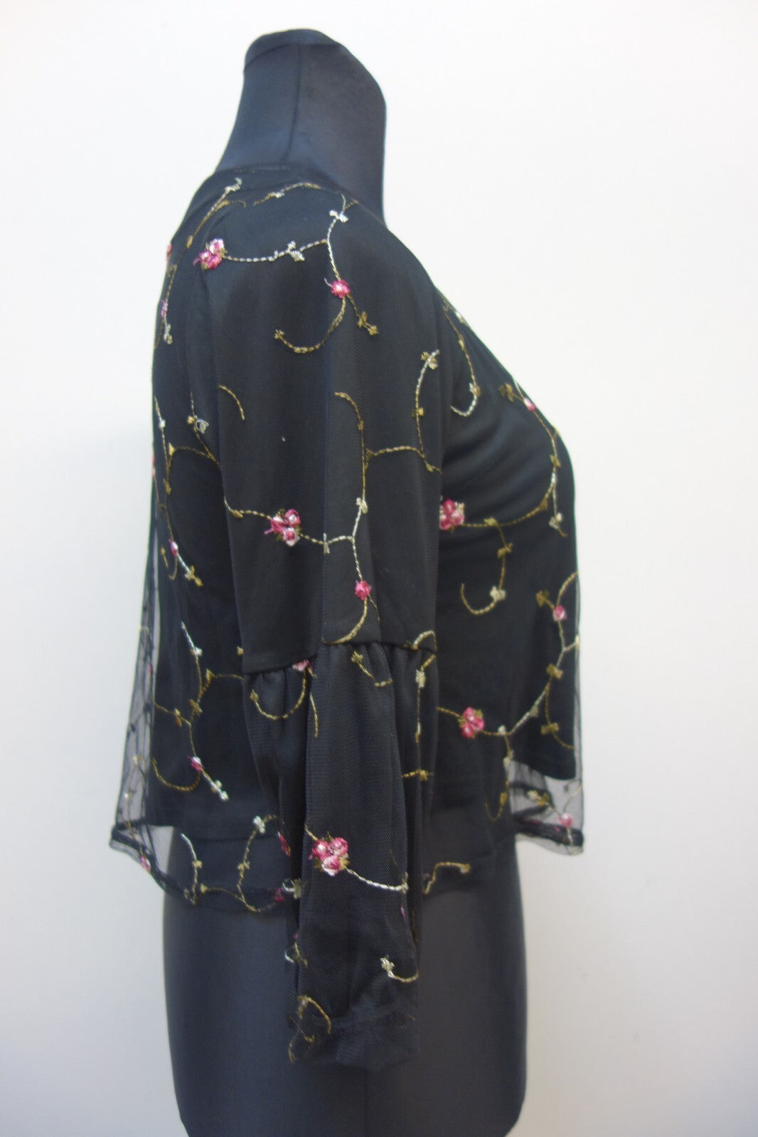 EK3769 Damen Shirt von Gleeful, schwarz, Gr. M3
