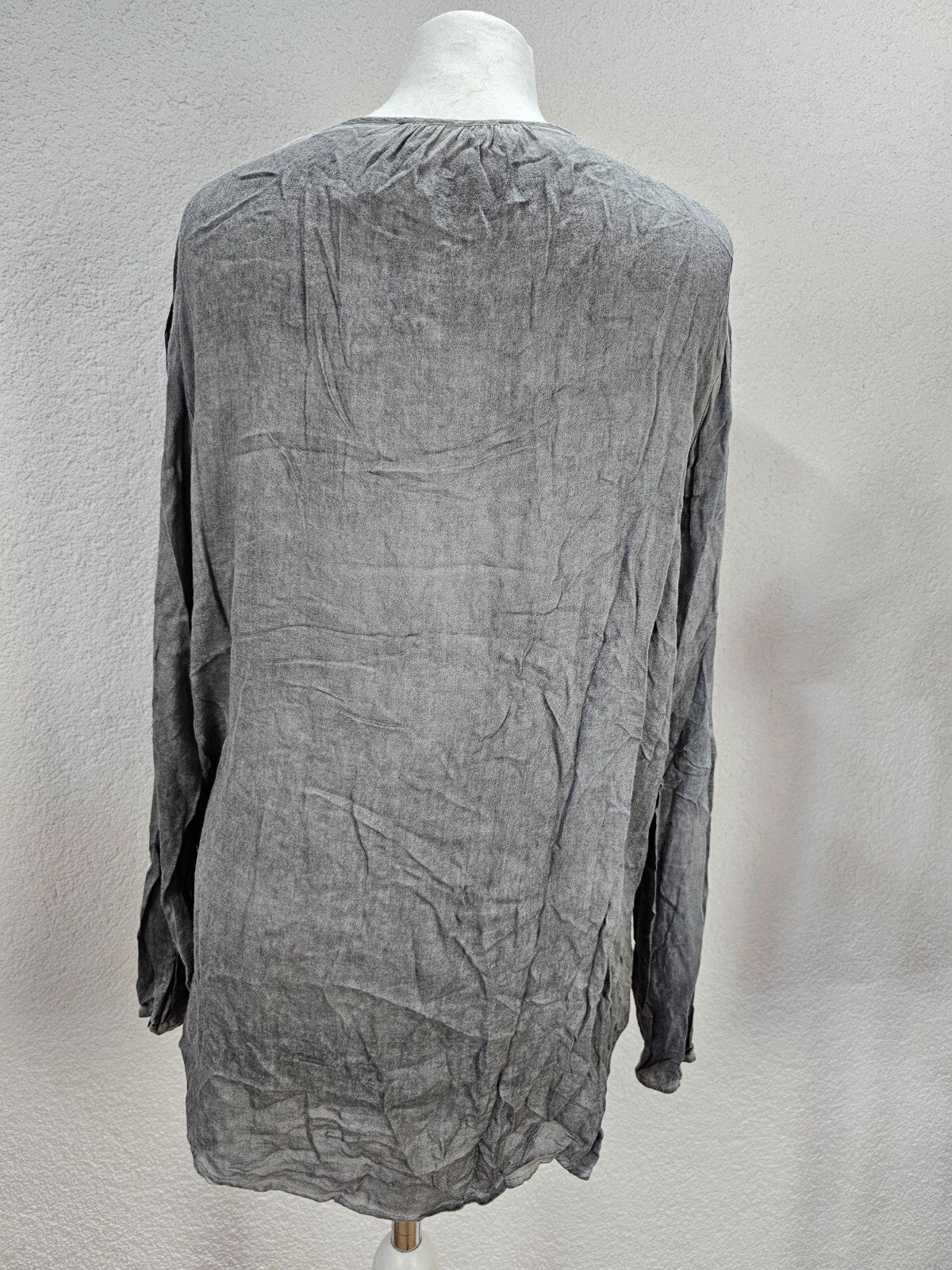 EK6179 Damen Bluse von Marc Aurel, grau, Gr. 404