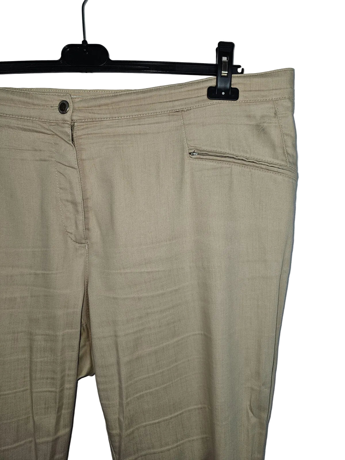 EK6483 Damen Hose von Ulla Popken, beige, Gr.2XL1