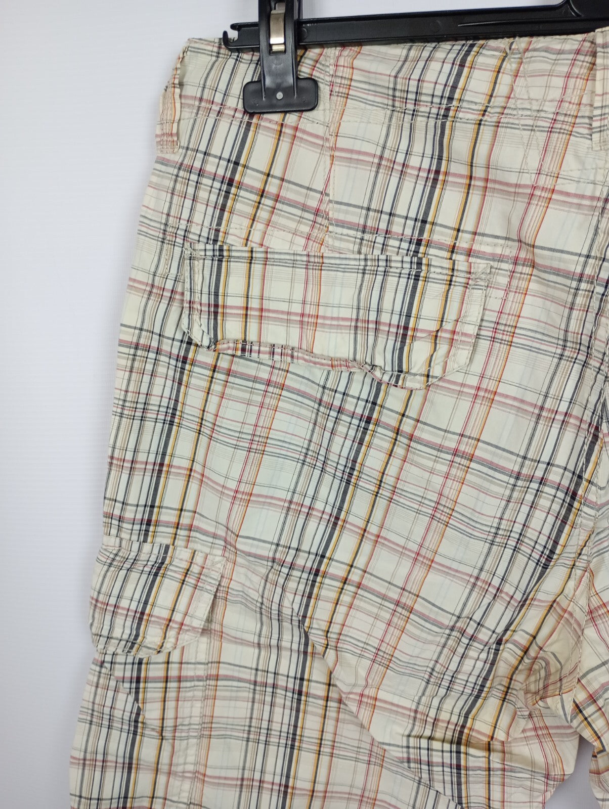 EK1497 Herren Bermudas von Knockout, beige, kariert, Gr. 348