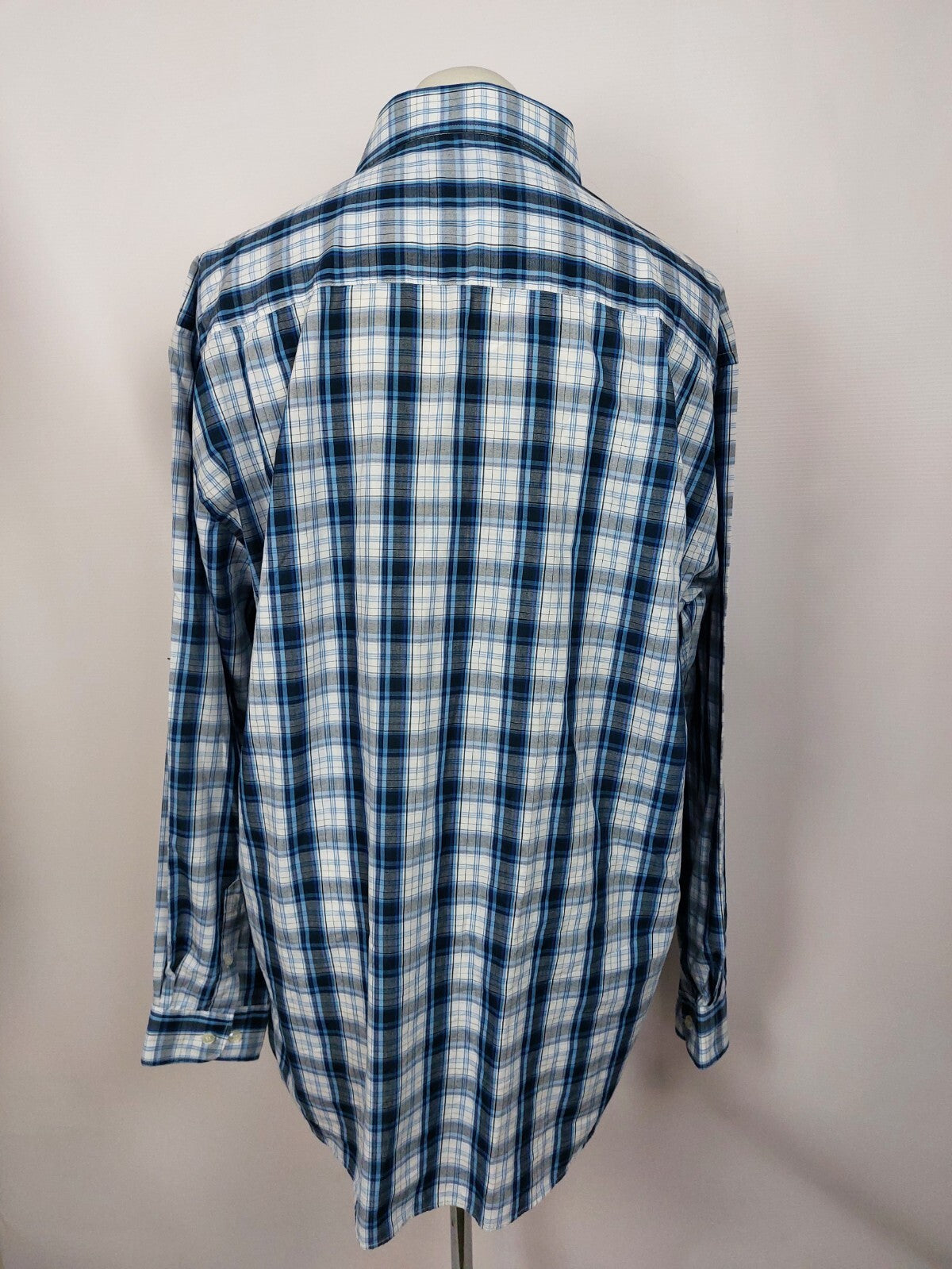 EK5166 Blau-gestreiftes Hemd von Cedar Wood State für Herren, Gr. XXL4