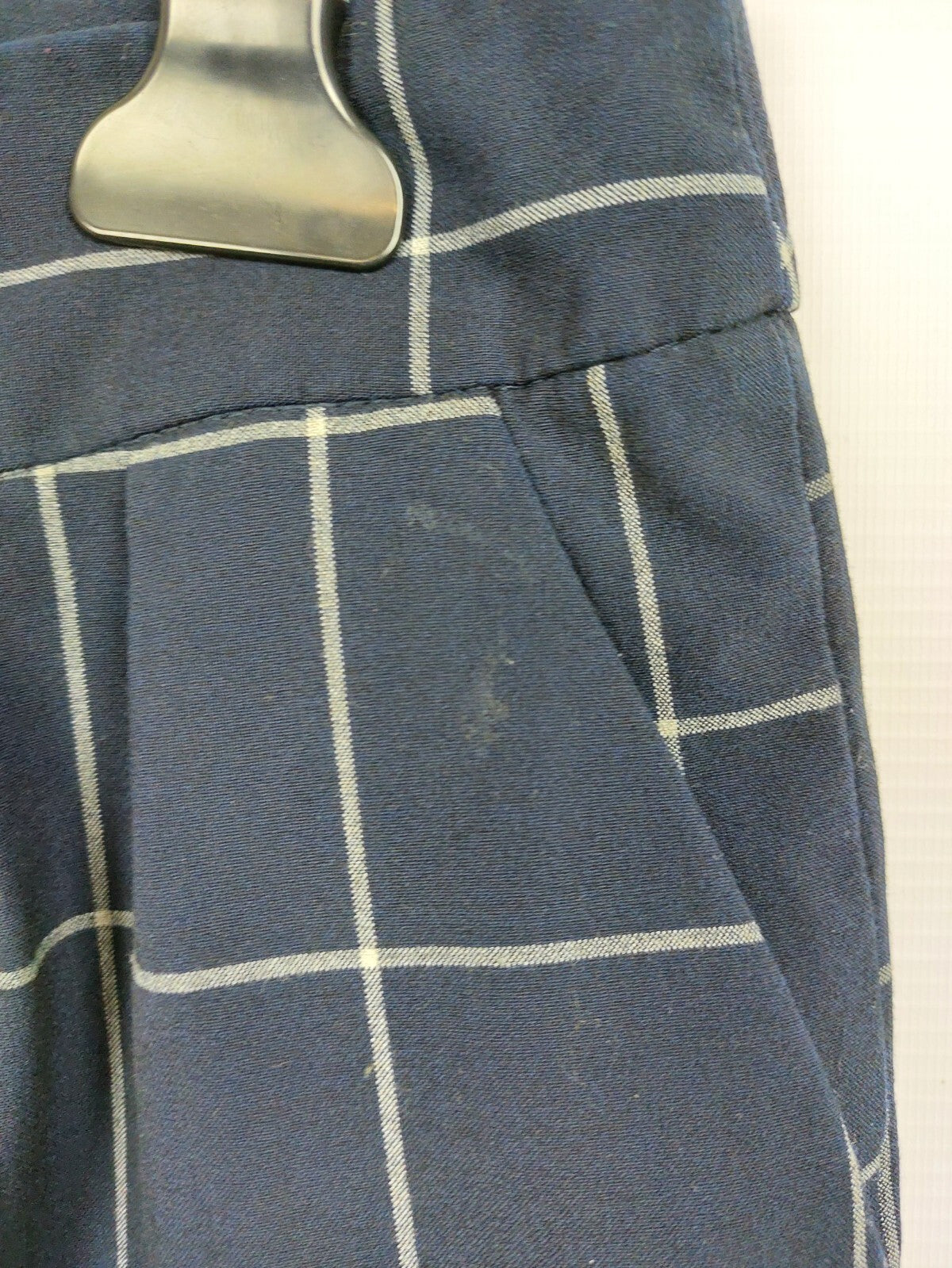EK1750 Damen Stoffhose von Asos, blau, Gr.404