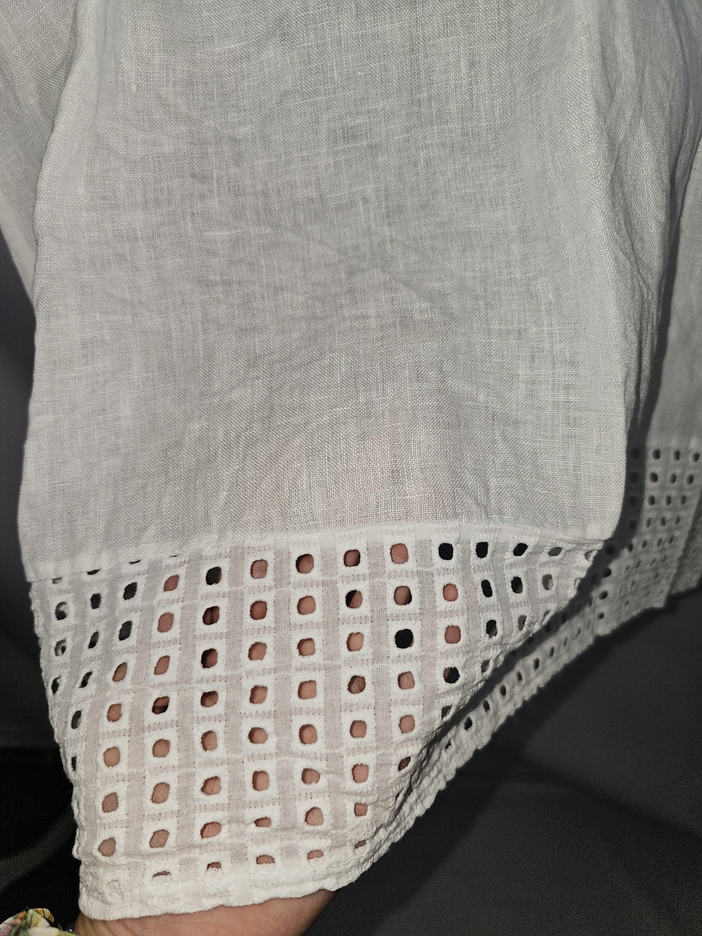 EK10004 Damen Bluse von Gina Laura, Weiß, Gr. S1