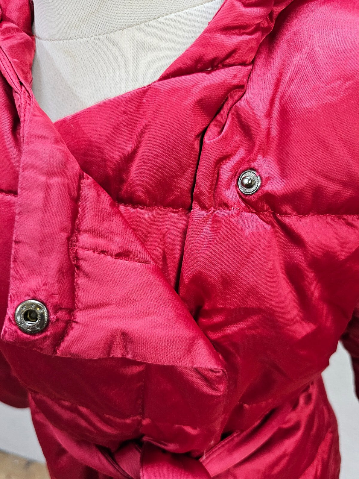 EK5976 Mädchen Steppjacke von Trussardi, rot, Gr. 1042