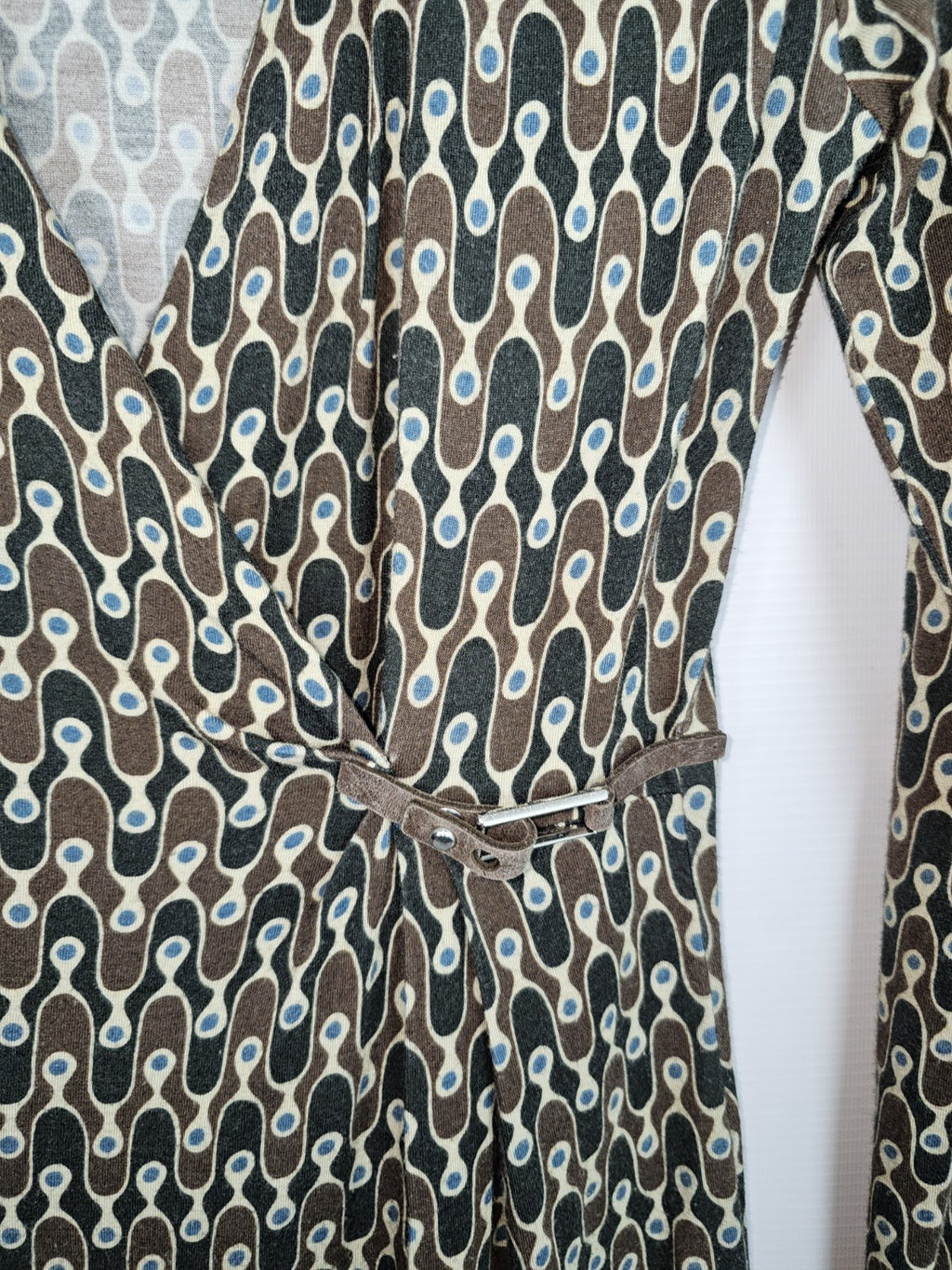 EK1496 Damen Kleid von Ellen Eisemann, Braun, Gr. S1