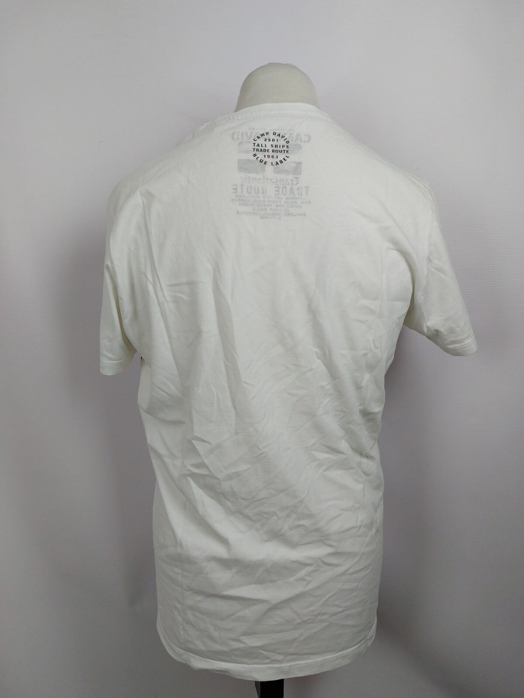 EK3499 Herren T-Shirt von Camp David, weiß, Gr.M4