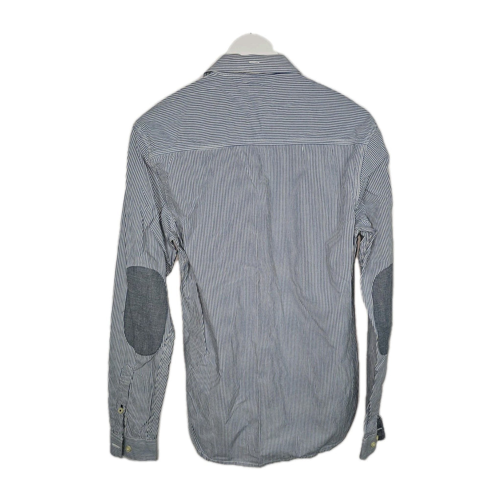 EK9090 Herren Hemd von Jack&Jones. blau-weiß, Gr.S2