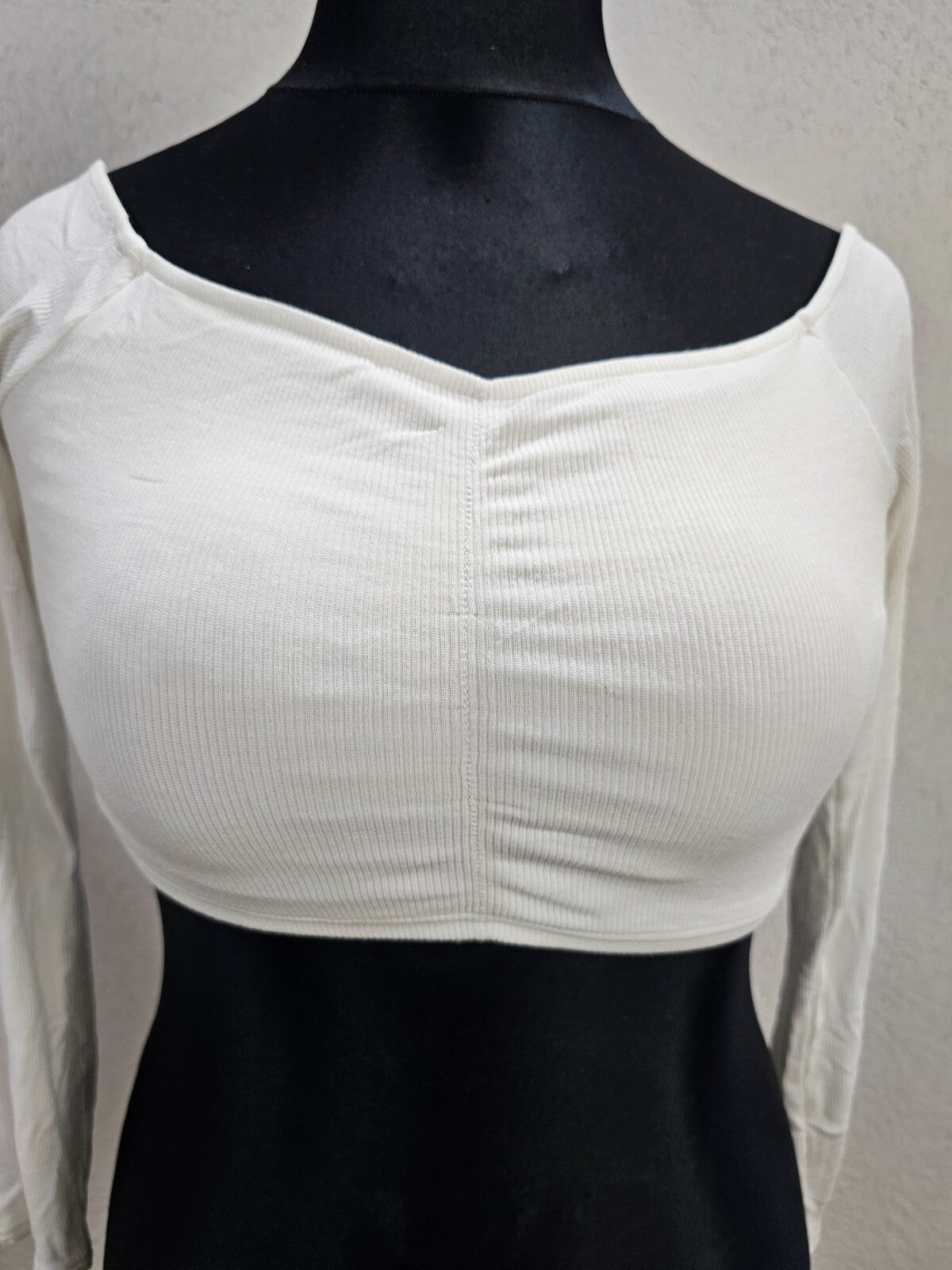 EK5907 Damen Shirt von Tally Weijl, weiß, Gr. L1