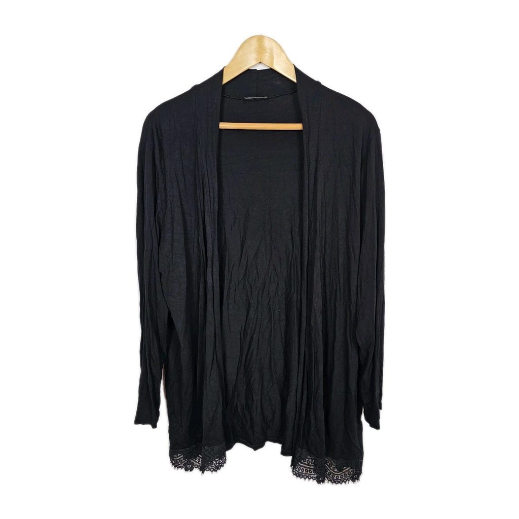 EK8451 Damen Strickjacke, schwarz, Gr.L0