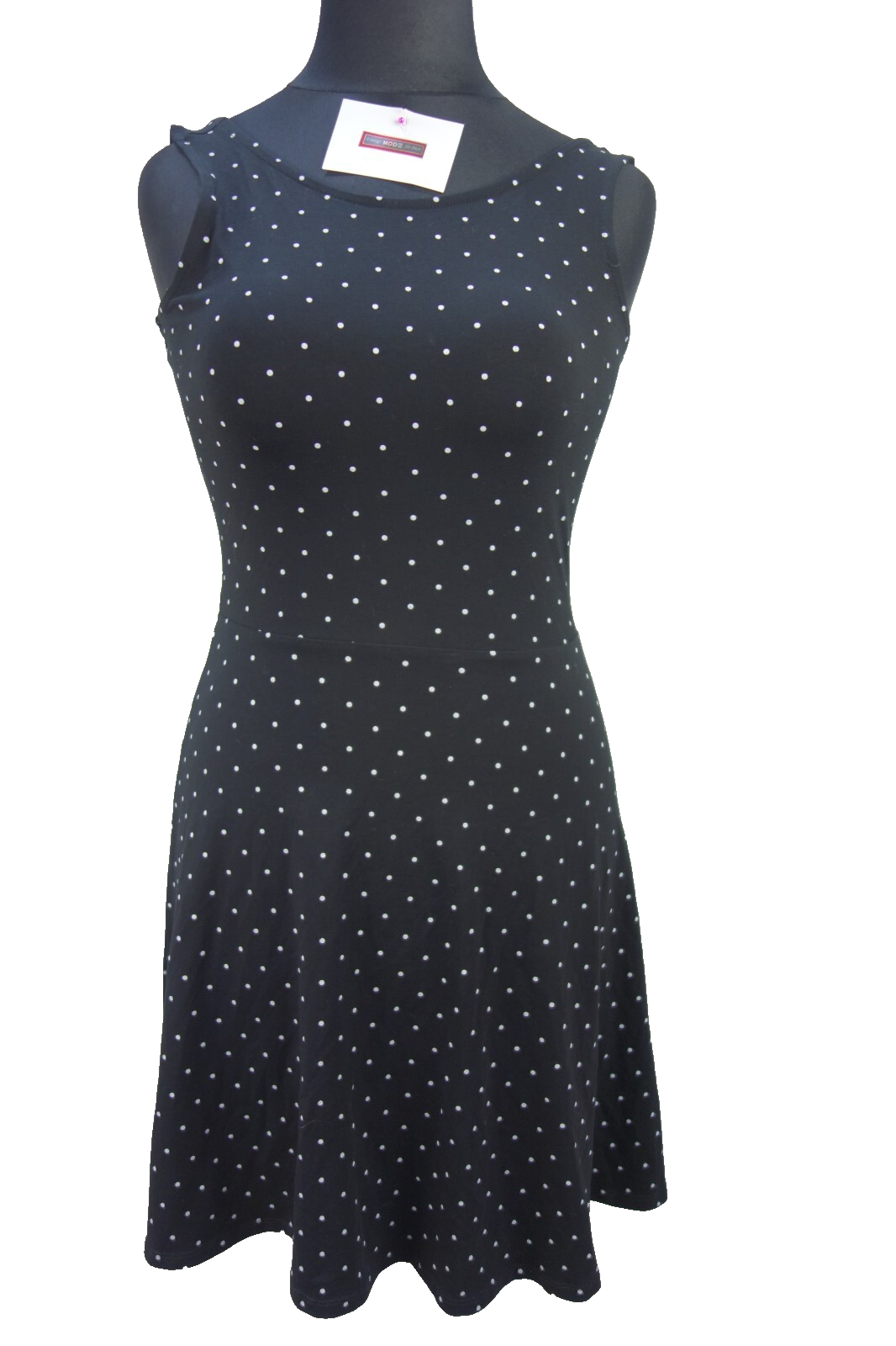EK4109 Damen Kleid von edc, schwarz, gepunktet, Gr. M0
