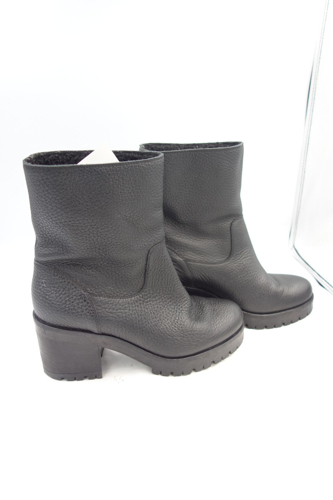 ES0404 Damen Boots, gefüttert von Navyboot, schwarz, Gr. 362