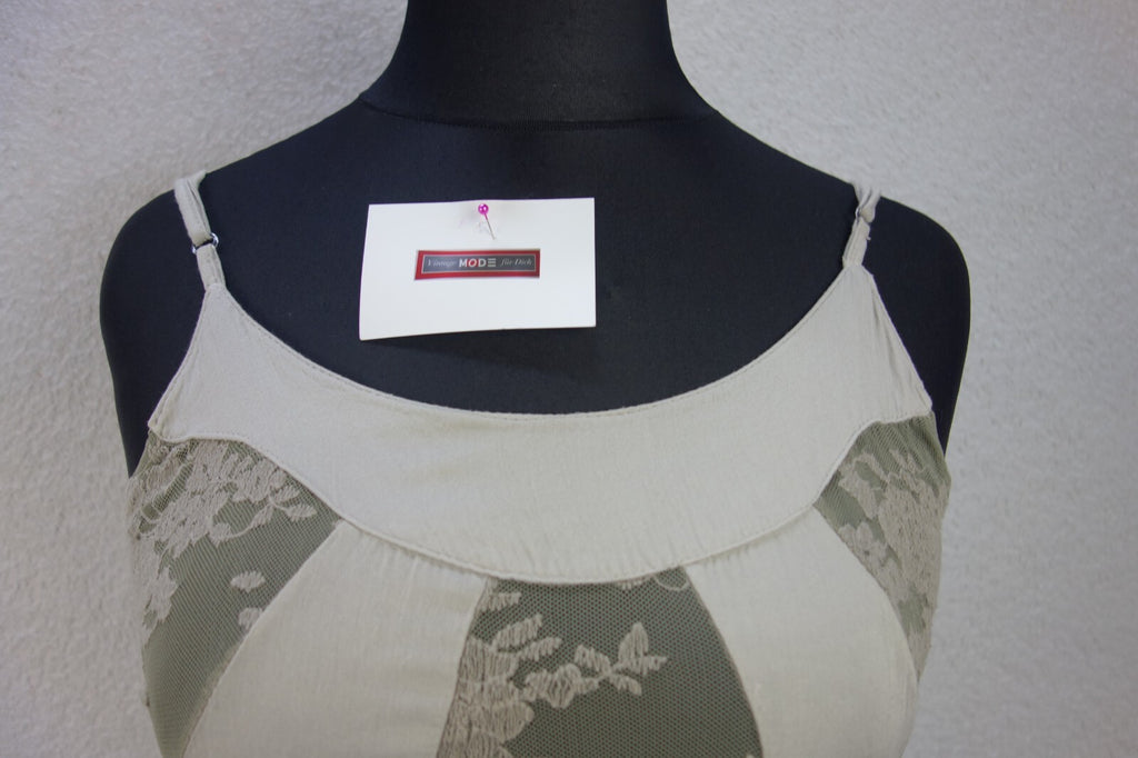 EK1823 Damen Kleid von Re-Fashion&Style, grau-grün, Gr.S1