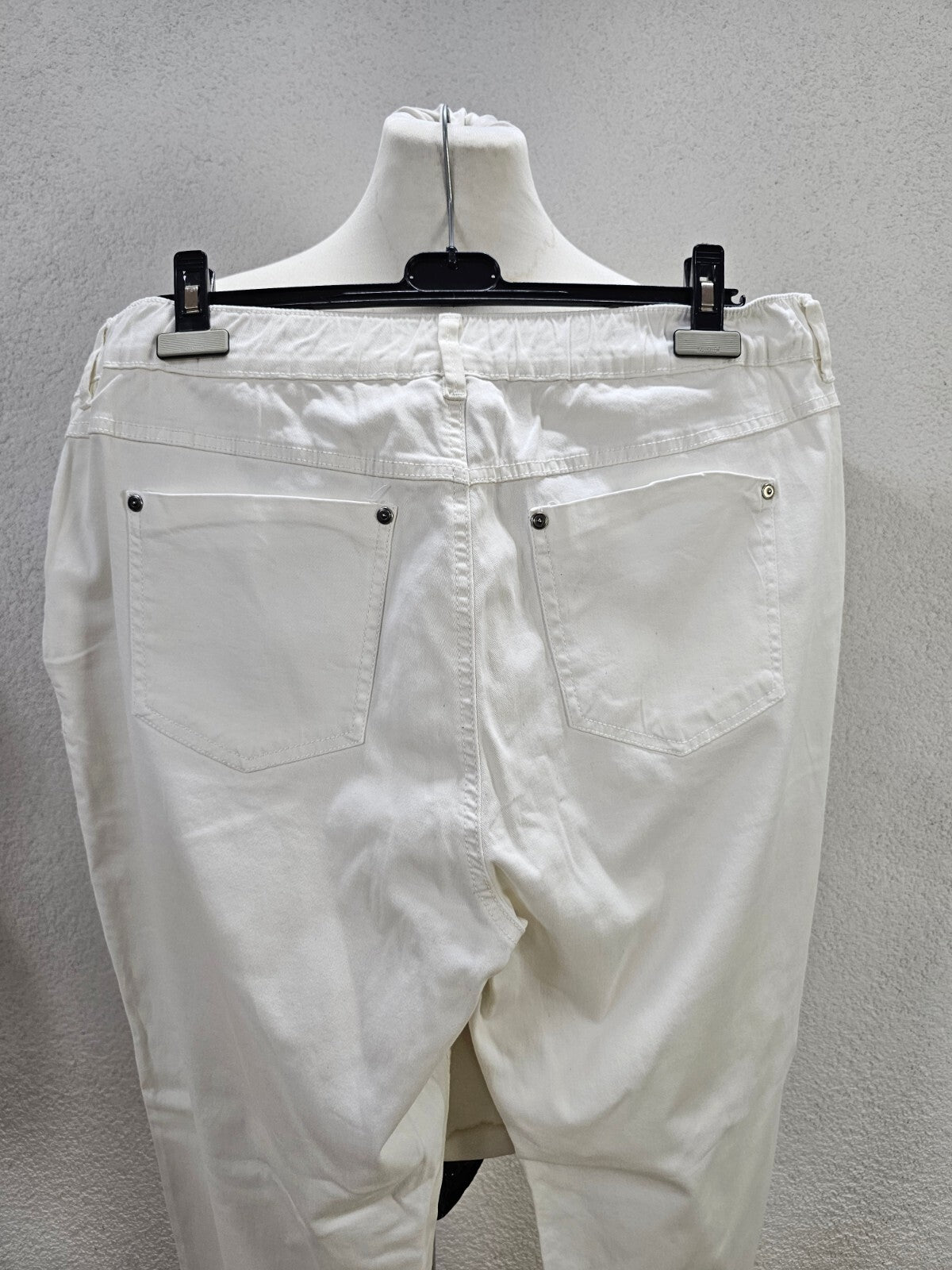 EK5160 Damen Hose von Gina Benotti, weiß, Gr. 467