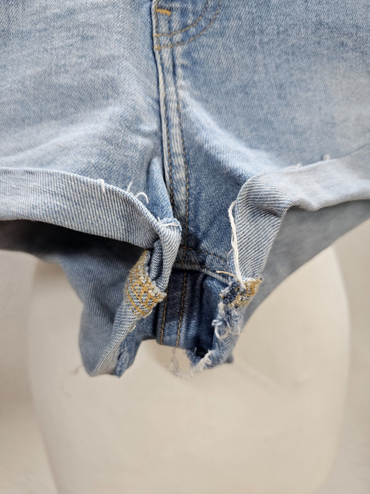 EK6203 Damen Shorts von H&M, blau, Gr. 381