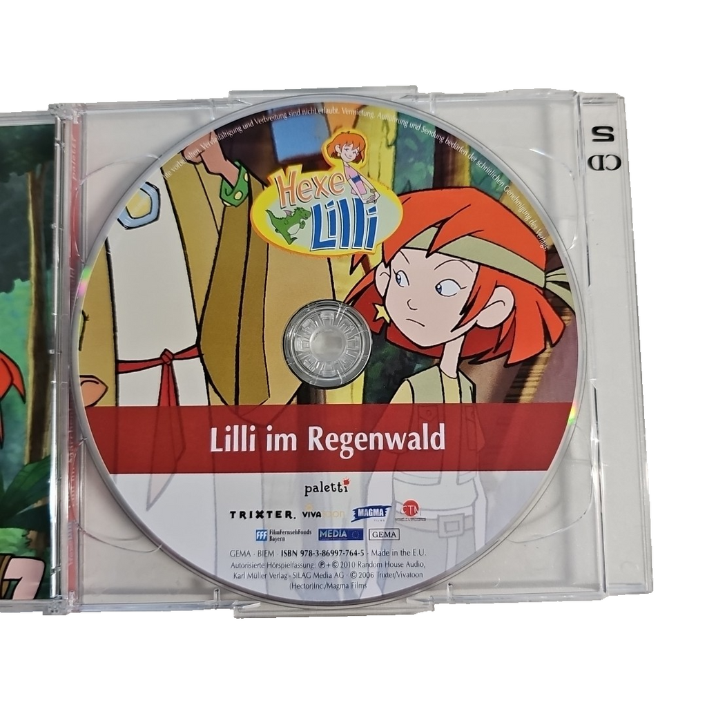 EB3215 Hexe Lilli Lilli im Märchenland und Lilli im Regenwald, 2 CD's4