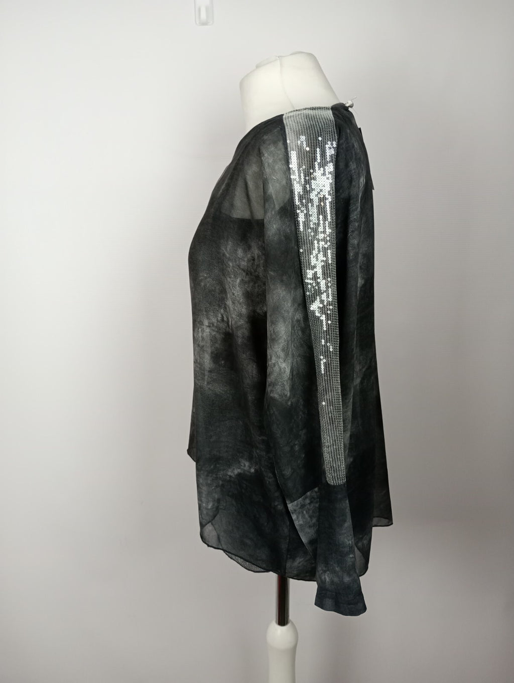EK3900 Damen Bluse von Monari, grau, Gr. 384