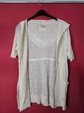 EK6608 Damen Strickjacke von Abercrombie&Fitch, Beige, Gr.M0