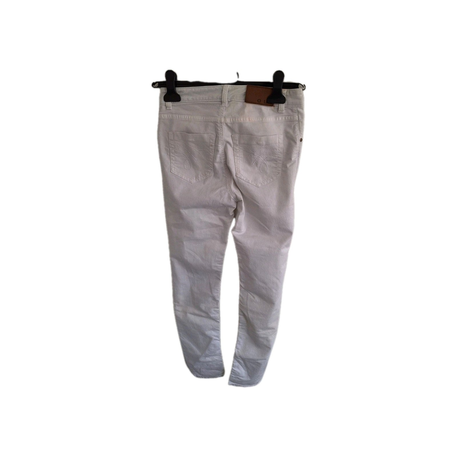 EK8695 Damen Hose von Qui Sienna Jeggings Weiß, Gr.344