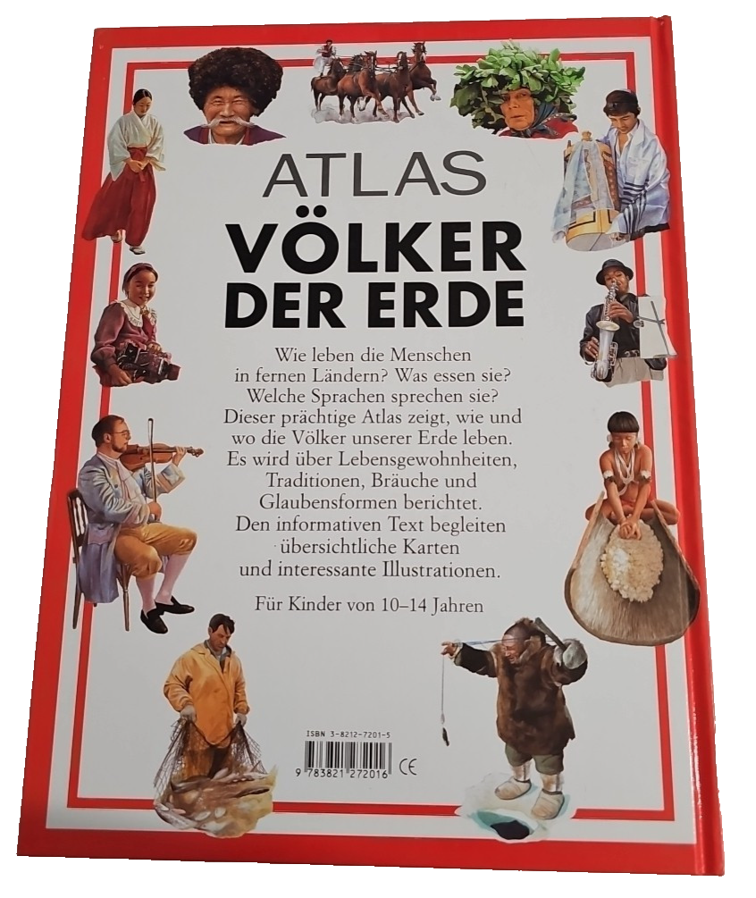 EB2520 Völkerkunde Atlas der Völker der Erde in Wort und Bild Kinderbuch Xenos 1
