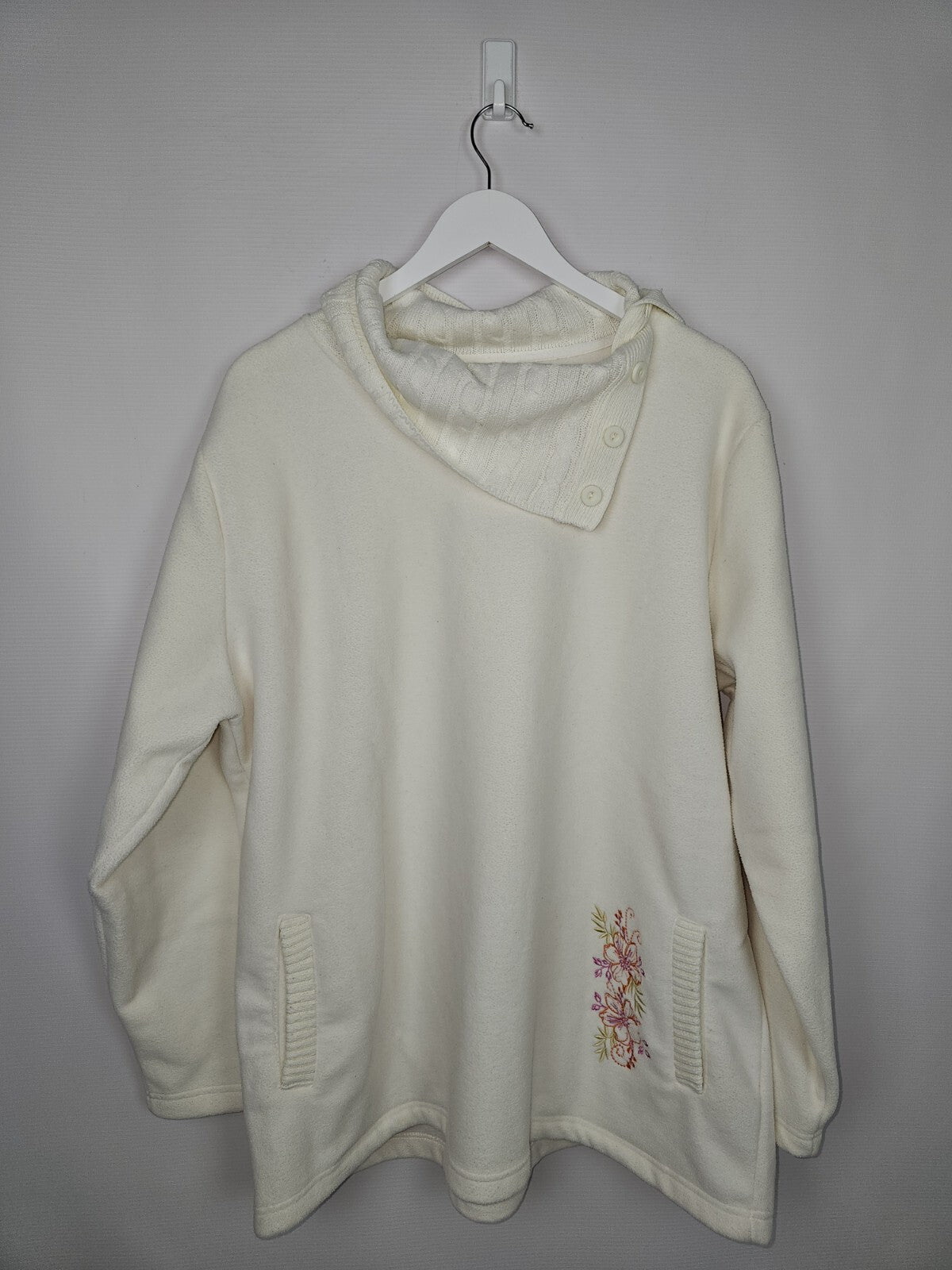 EK6909 Damen Pullover von Atlas for Women, Weiß, Gr.48,500