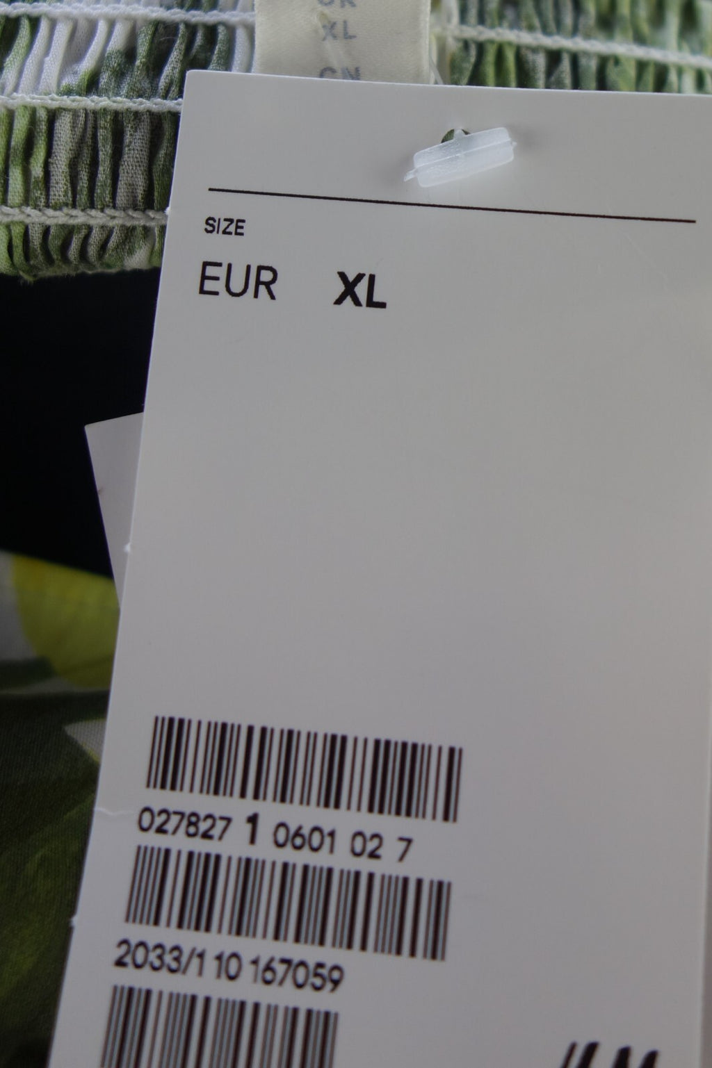 EK4164 Damen Oberteil von H&M, grün, weiß, gelb, gr. XL6
