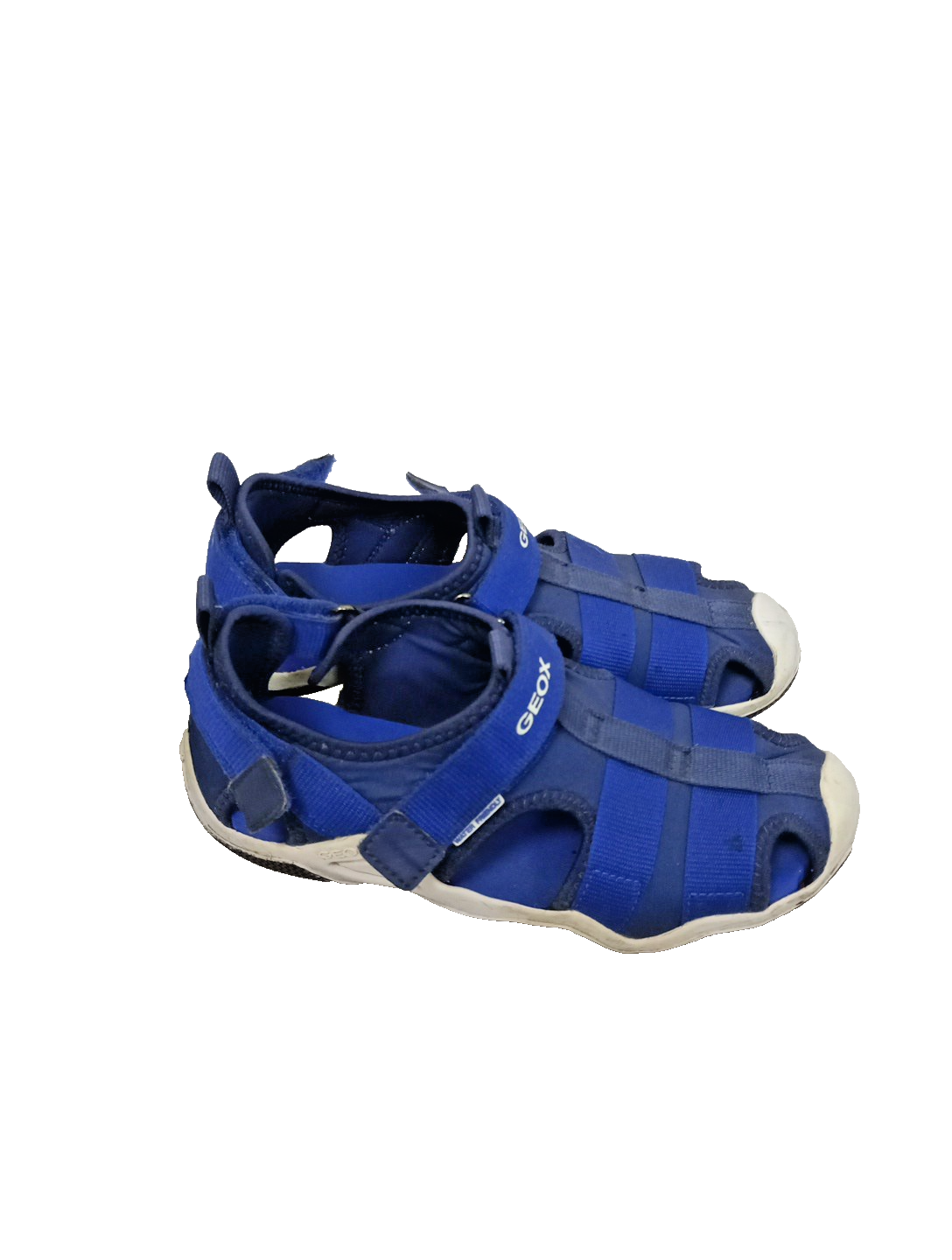 ES828 EK8584Jungs Schuhe Geox Italien Patent Gr 35 Farbe Blau wie Neu1