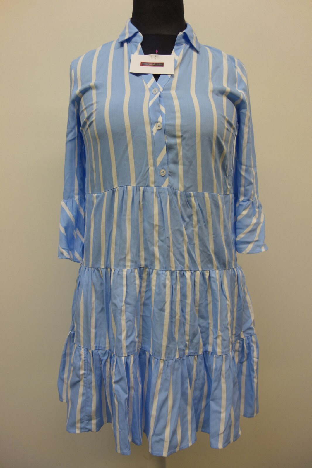 EK0481 Damen Kleid von more&more, gestreift, Gr. 360