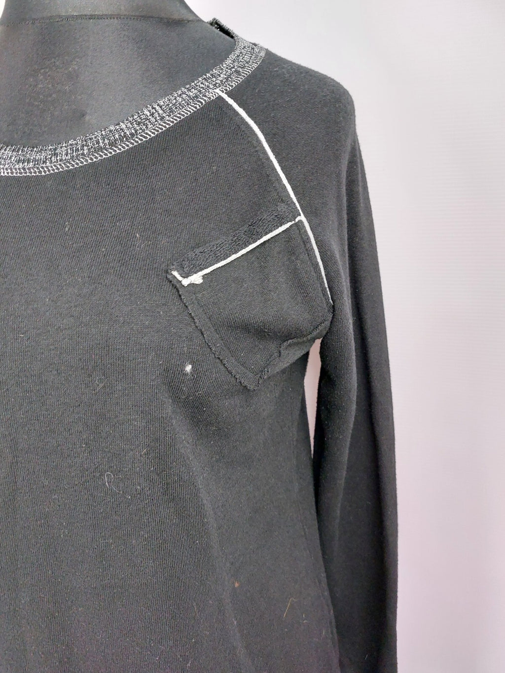EK3434 Damen Pullover von Uldahl, schwarz, Gr. ca. 501