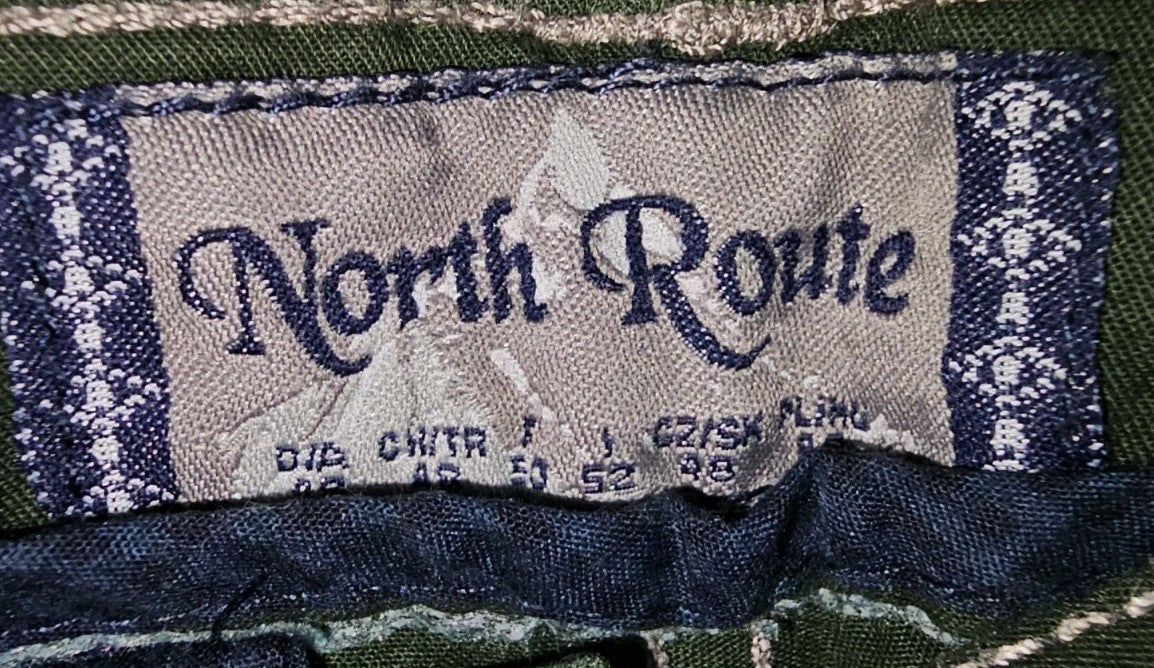 EK11168 Damen Hose von North Route, grün, Gr.483