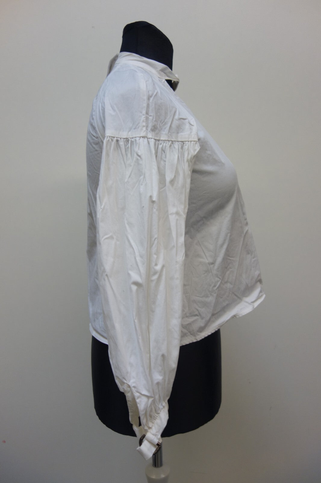 EK2562 Damen Bluse von zara Trafaluc, weiß, Gr. S2