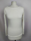 EK4358 Damen Langarmshirt von Trocky, weiß, Gr. S0