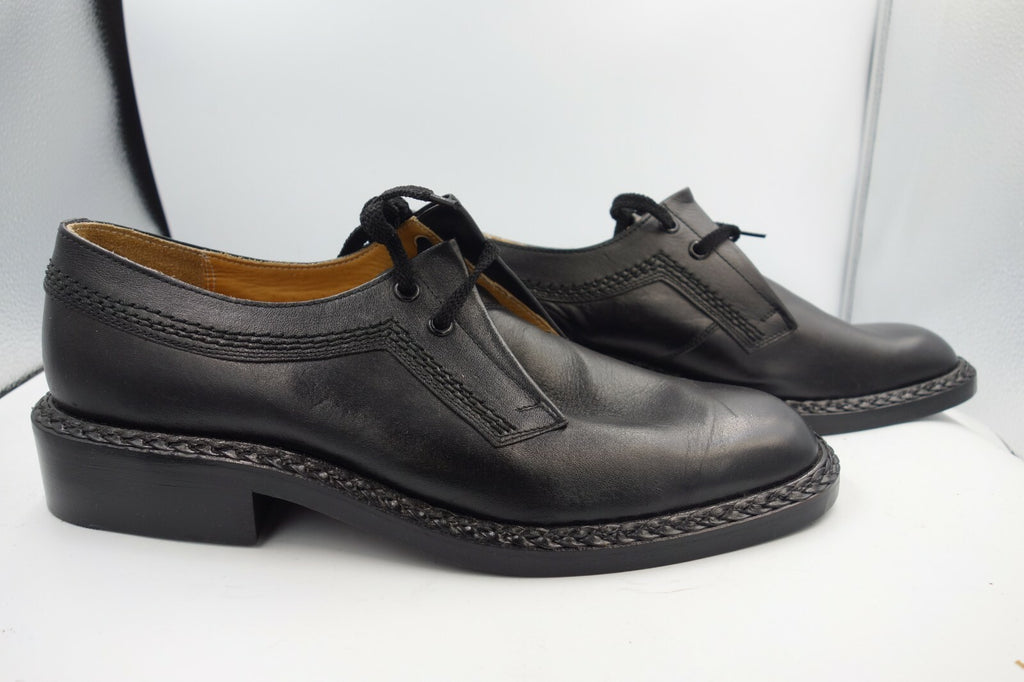 ES0314 Herren Halbschuhe von Monarch, schwarz, Gr. 9,51