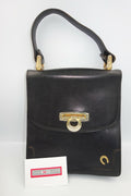 ES0220 Damen Handtasche schwarz0