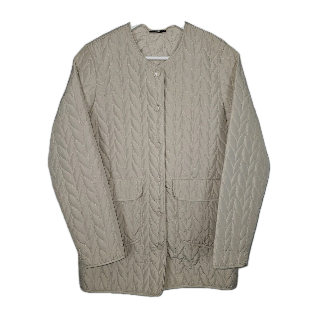 EK11189 Damen Leichte Steppjacke von Janina, beige, Gr.360