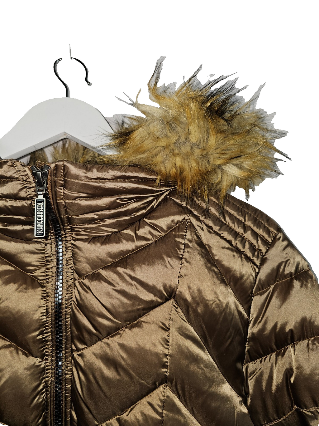 EK7055 Damen Winterjacke von Schneehaserl, braun, Gr.L1