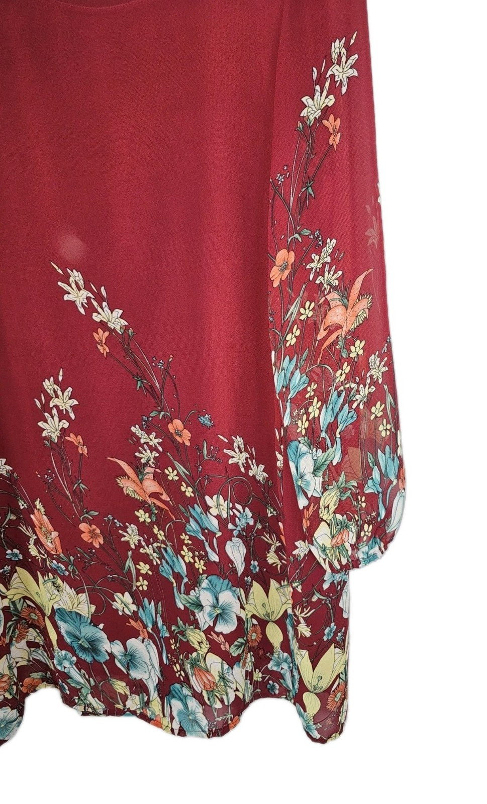 EK8153 Damen Kleid von SheIn, rot, Gr.M2