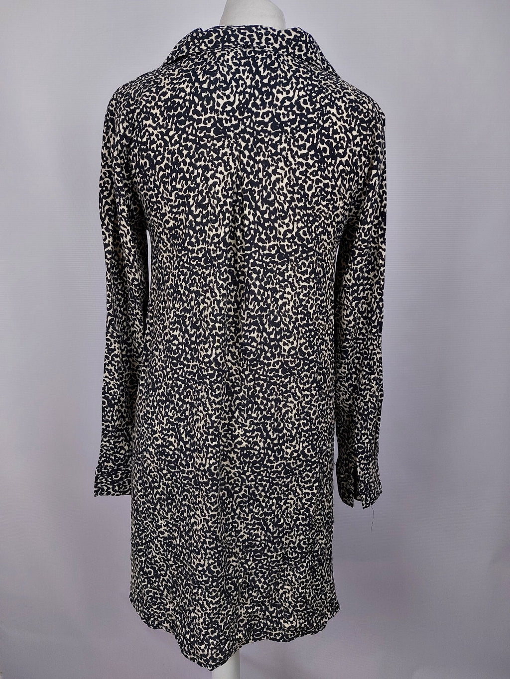 EK4914 Damen Kleid, schwarz/beige, gr. S4