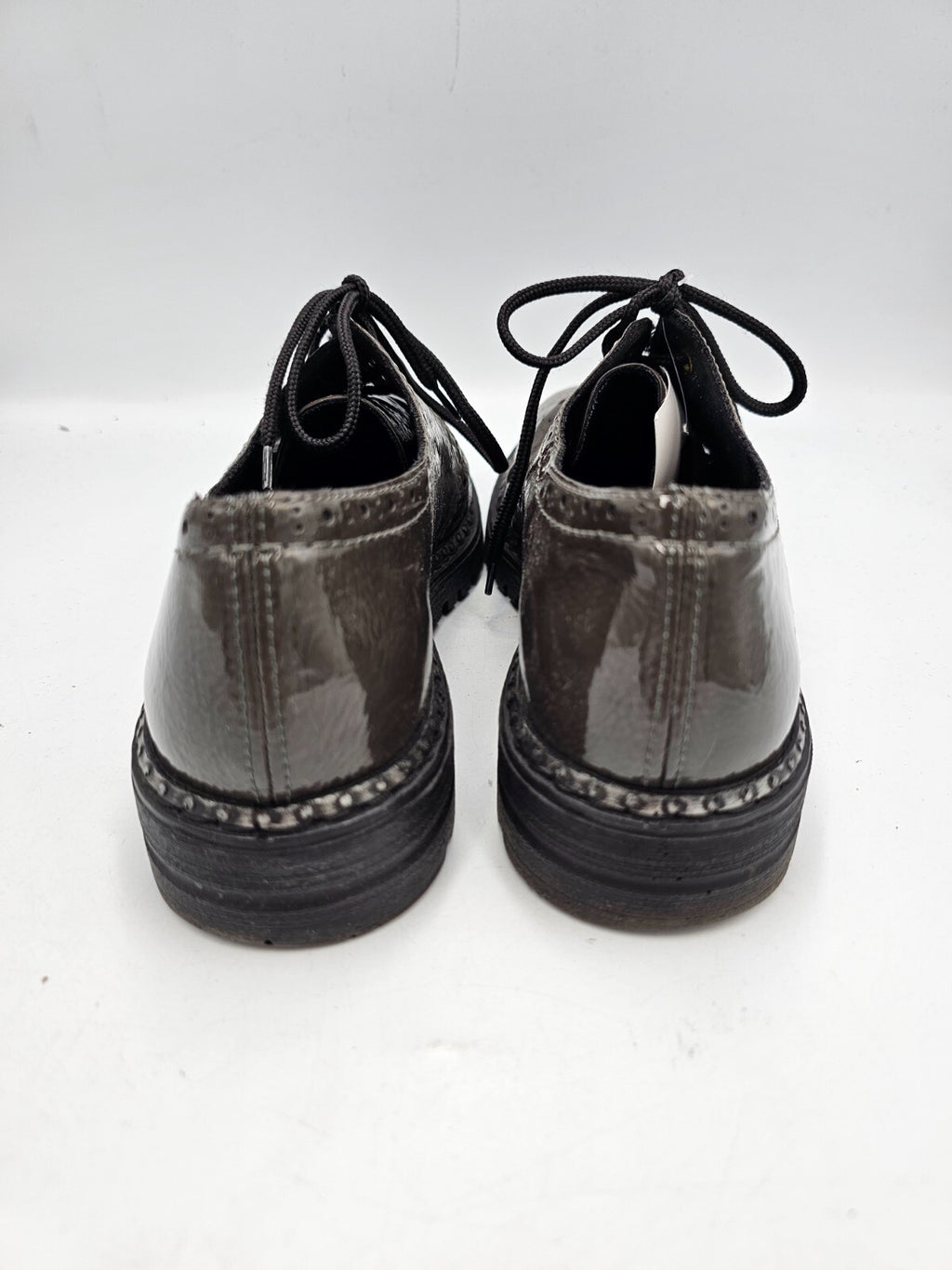 ES0006 Damen Halbschuhe von Rieker, grau, Gr. 383