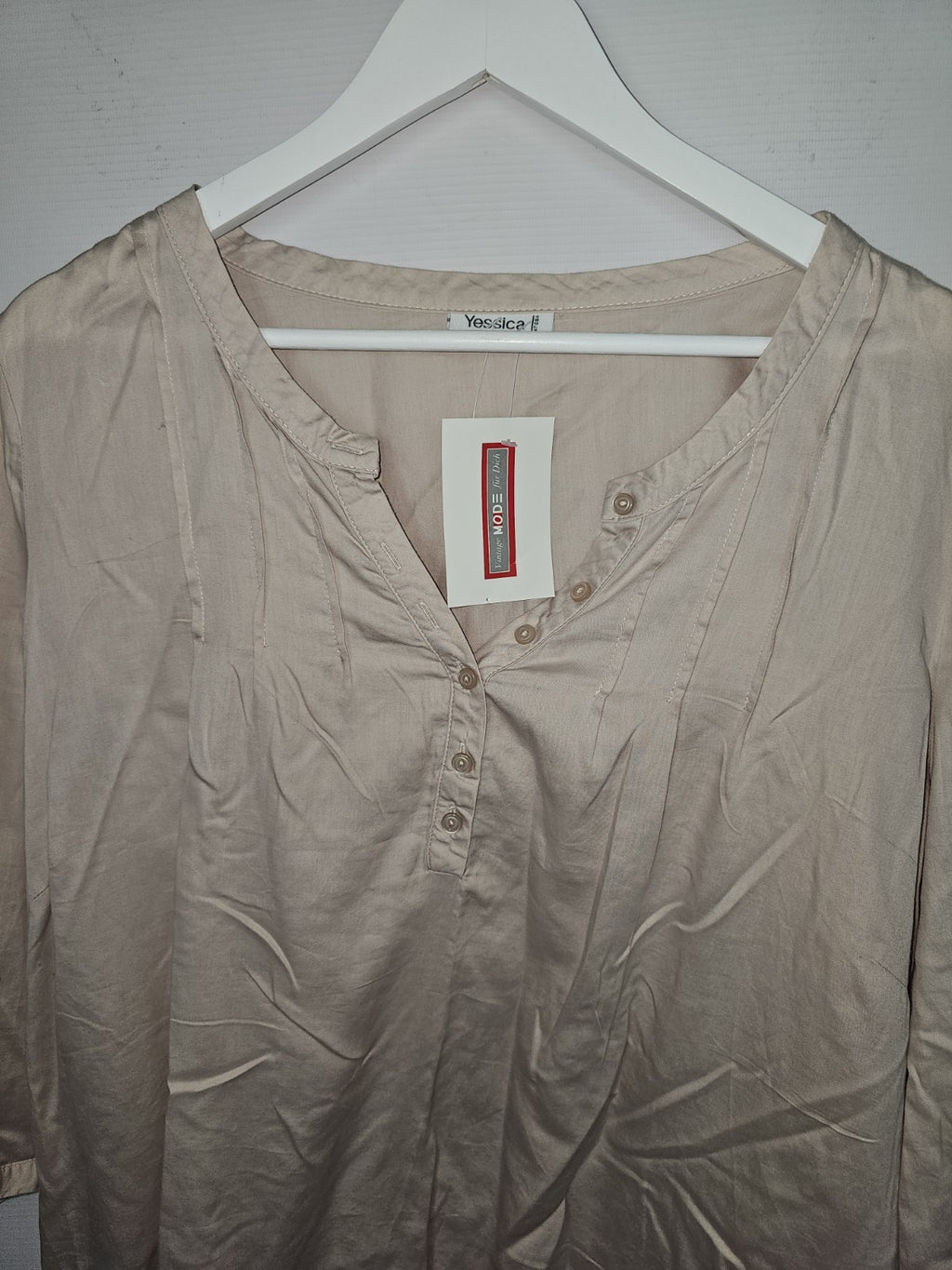 EK9030 Damen Bluse von C&A, Altrosa, Gr. 461