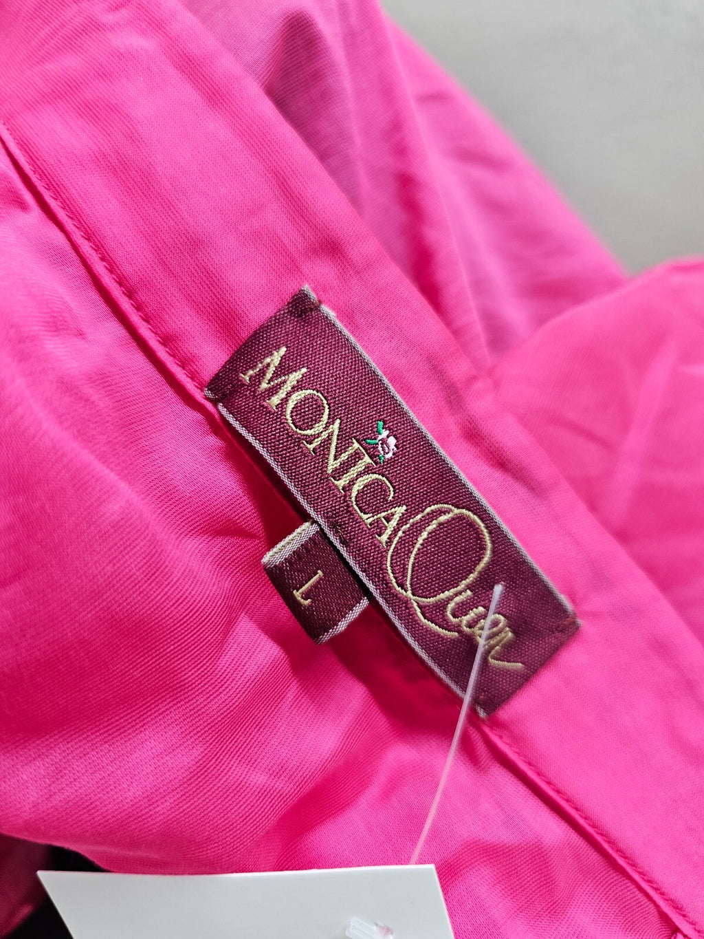 EK6326 Damen Kimono von Monica Quen, pink, Gr. L5
