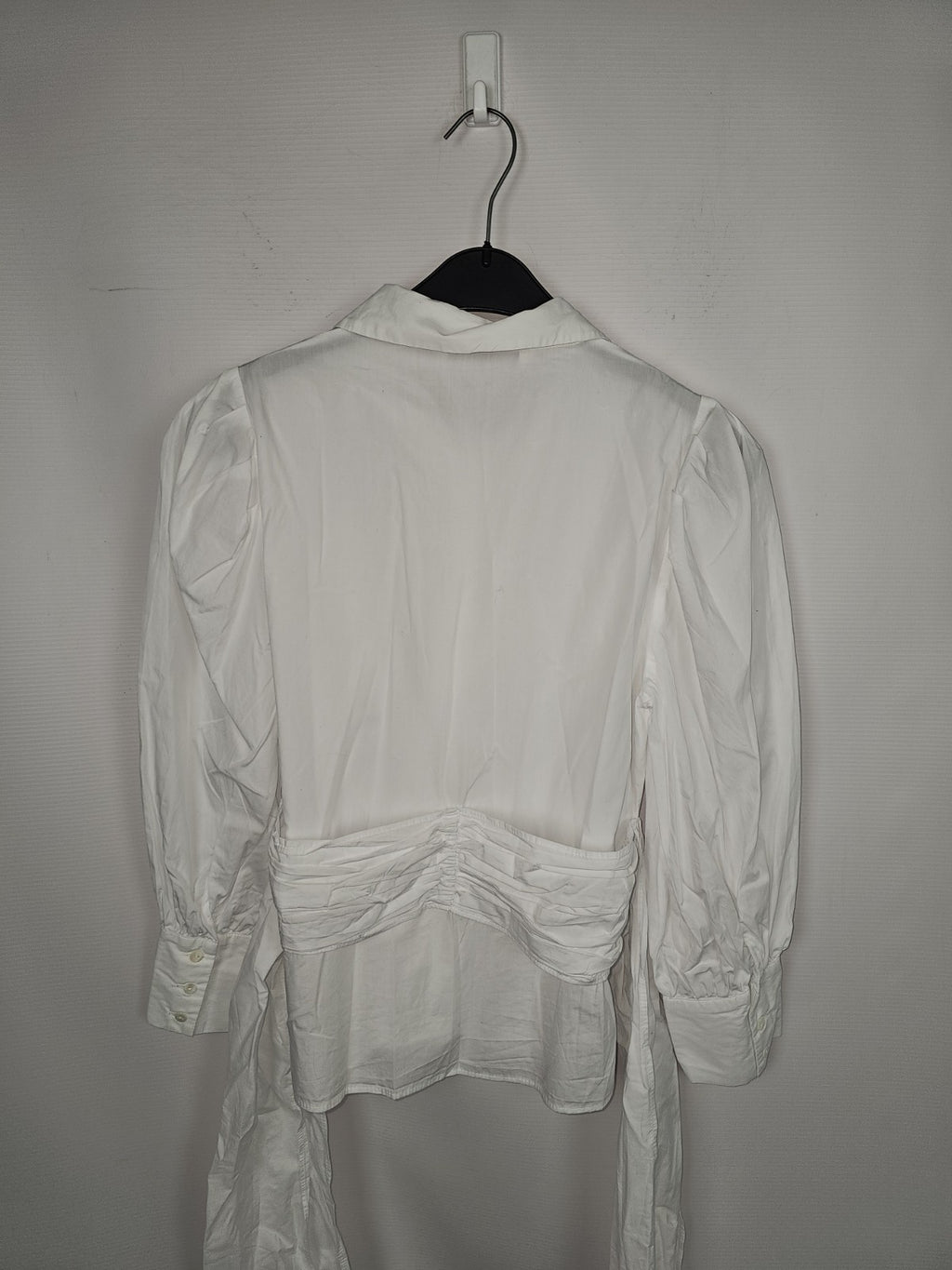 EK8023 Damen Bluse von Zara, Weiß, Gr. S7