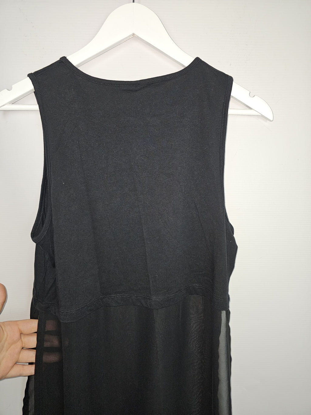 EK8389 Damen Bluse, Schwarz, Gr. Ca. S6
