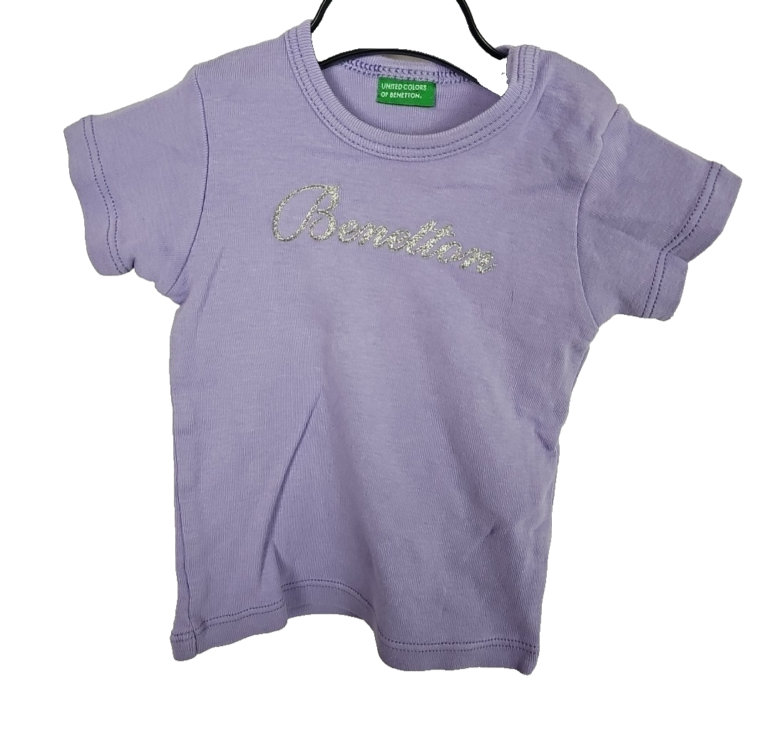 EK8295 Baby Tshirt United Colors Of Benetton Lila0